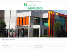 Tablet Screenshot of nationalindustrial.com.au